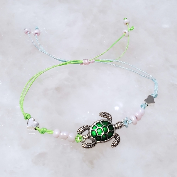 Turtle Love Bracelet - Support Wildlife Conservation - 7 Color Schemes Available - Picture 12 of 12